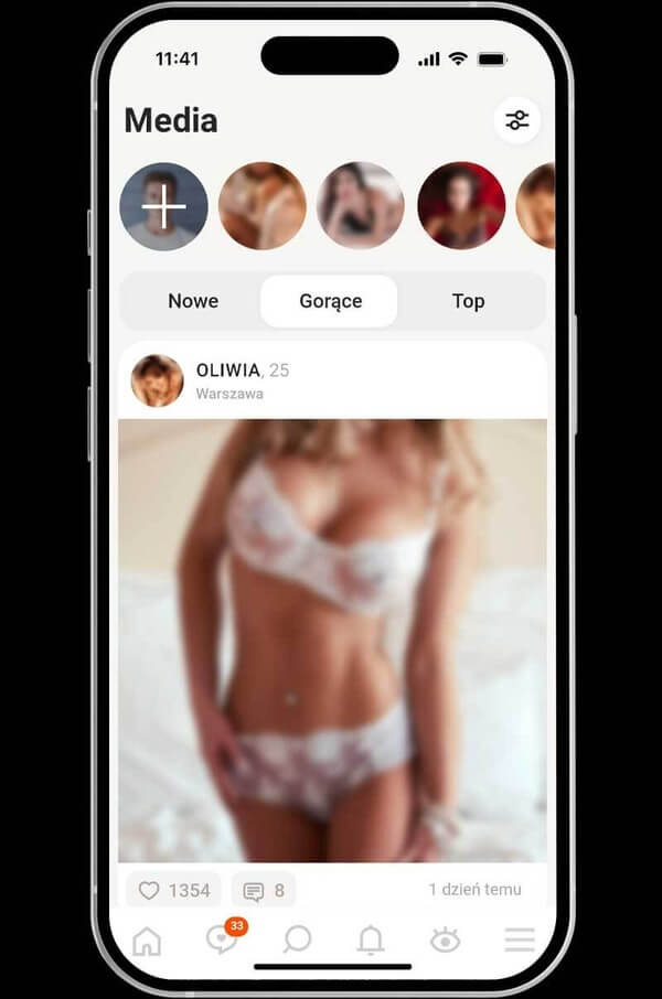 Profil użytkownika Oliwia na portalu z sex randkami Erodate